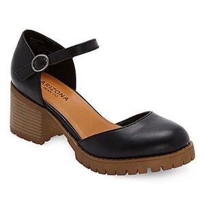 Arizona Jean Co Prarie Mary Jane Shoes on Black